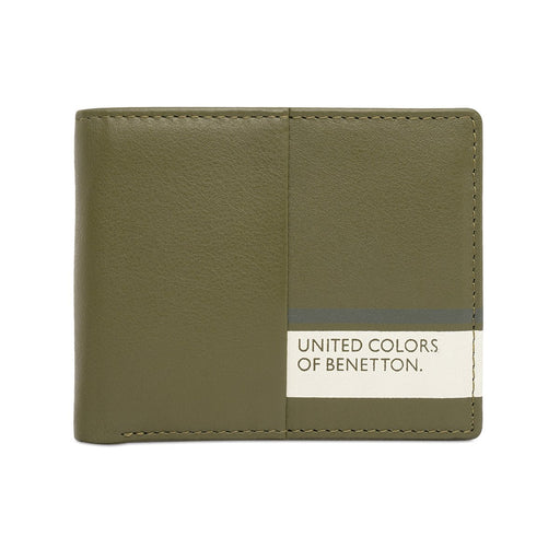 United Colors Of Benetton Jecna Men S Global Coin Wallet Olive