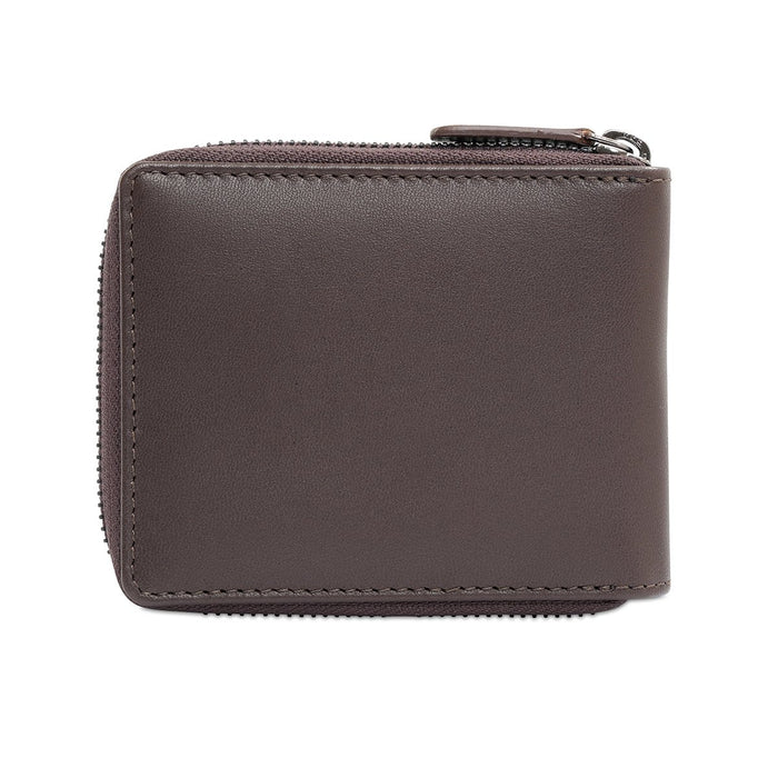 United Colors Of Benetton Polna Men's Zip Around Wallet Brown