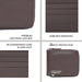 United Colors Of Benetton Polna Men's Zip Around Wallet Brown