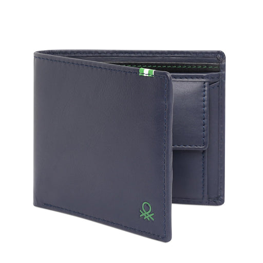 United Colors Of Benetton Ceska Mens Global Coin Wallet Navy