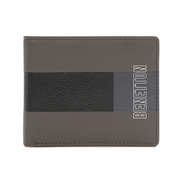 United Colors Of Benetton Neruda Men's Global Coin Wallet Grey