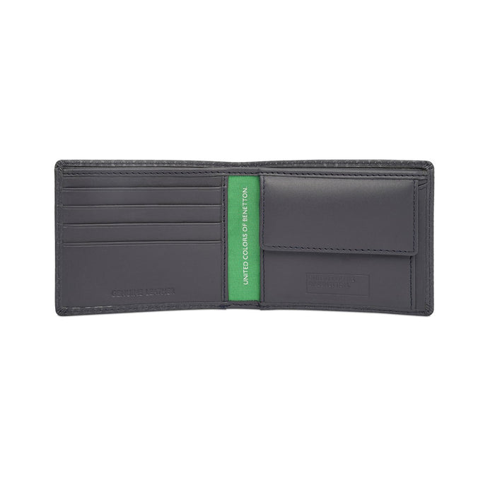 United Colors Of Benetton Valtr Men S Global Coin Wallet Navy