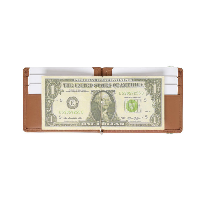 United Colors Of Benetton Lesna Mens Moneyclip Tan