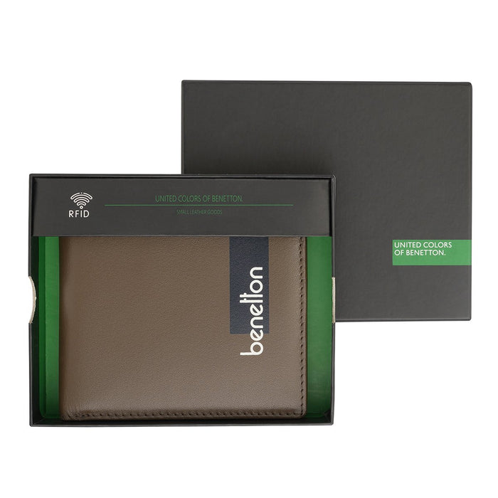 United Colors Of Benetton Benzo Men S Global Coin Wallet Olive