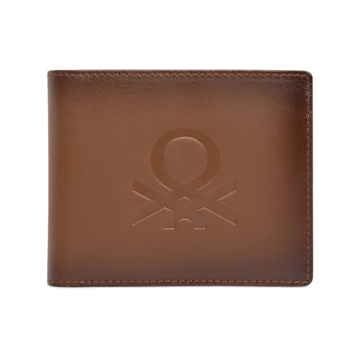 United Colors Of Benetton Chane Men S Global Coin Wallet Tan