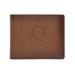 United Colors Of Benetton Chane Men S Global Coin Wallet Tan