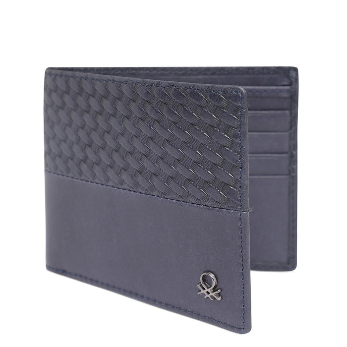 United Colors Of Benetton Bates Men's Slimfold Wallet Navy