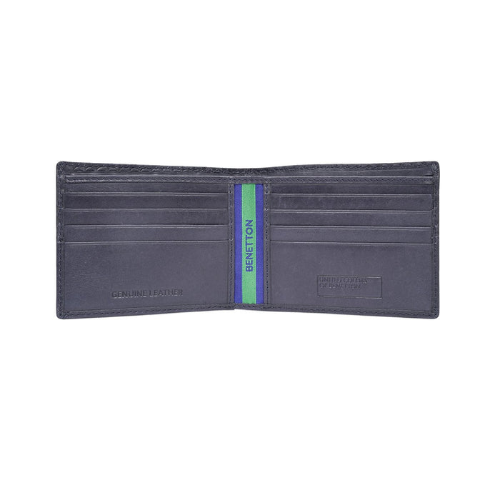 United Colors Of Benetton Bates Men's Slimfold Wallet Navy