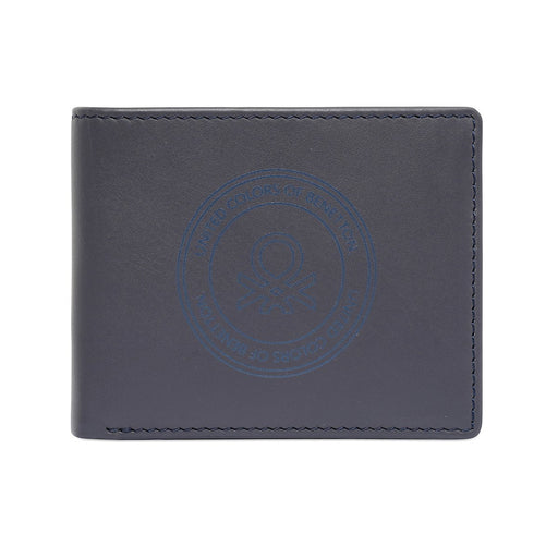 United Colors Of Benetton Izak Mens Global Coin Wallet Navy