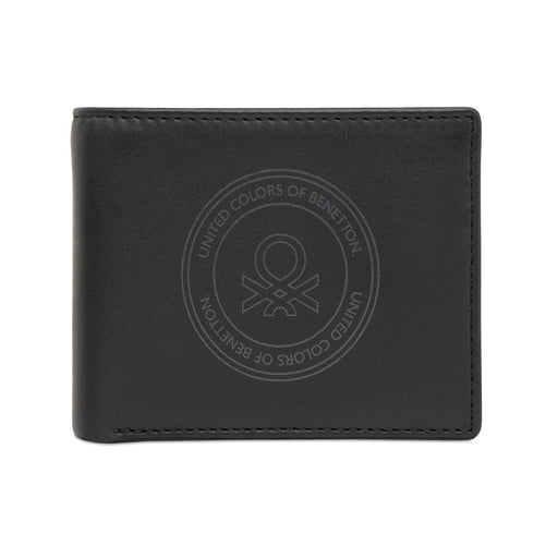 United Colors Of Benetton Izak Men S Global Coin Wallet Black