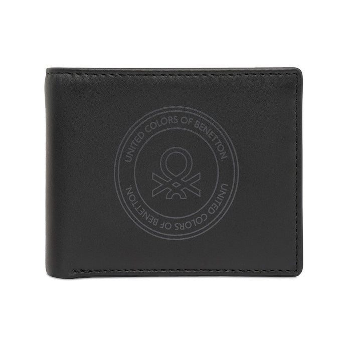 United Colors Of Benetton Izak Men S Global Coin Wallet Black