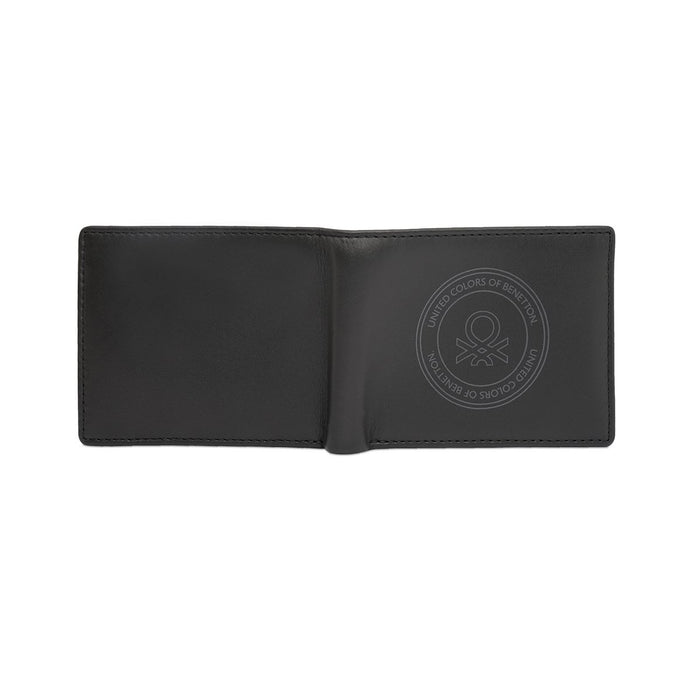 United Colors Of Benetton Izak Men S Global Coin Wallet Black