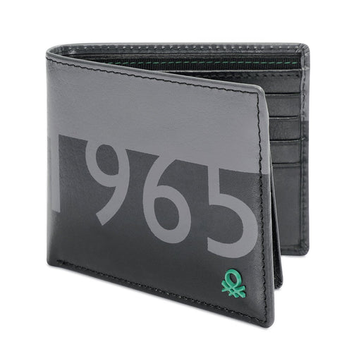 United Colors Of Benetton Alectoria Mens Passcase Wallet Black