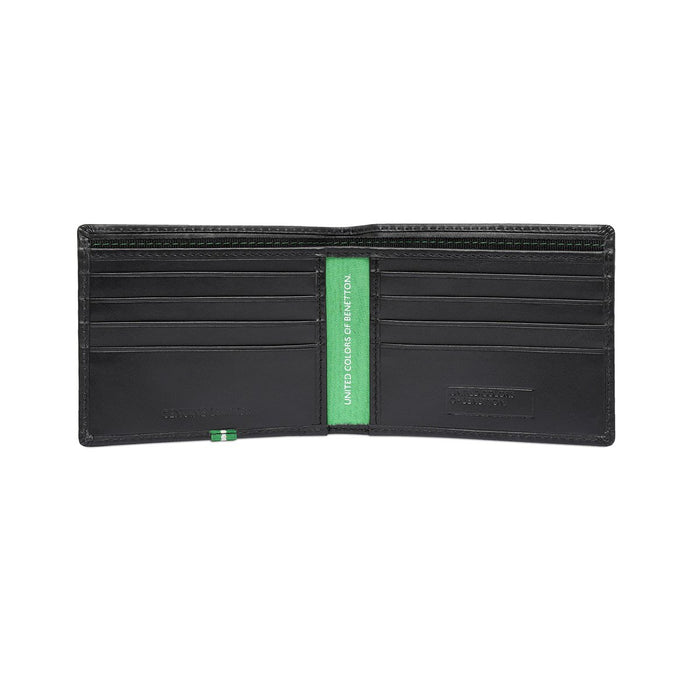 United Colors of Benetton Eadie Men's Slimfold Wallet Black