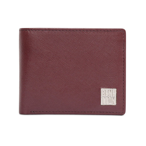 United Colors Of Benetton Shetland Mens Global Coin Wallet Wine