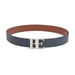 United Colors Of Benetton Pavel Men S Reversible Belt Navy Tan