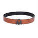 United Colors Of Benetton Karel Mens Reversible Belt Tan Black