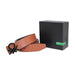 United Colors Of Benetton Karel Mens Reversible Belt Tan Black