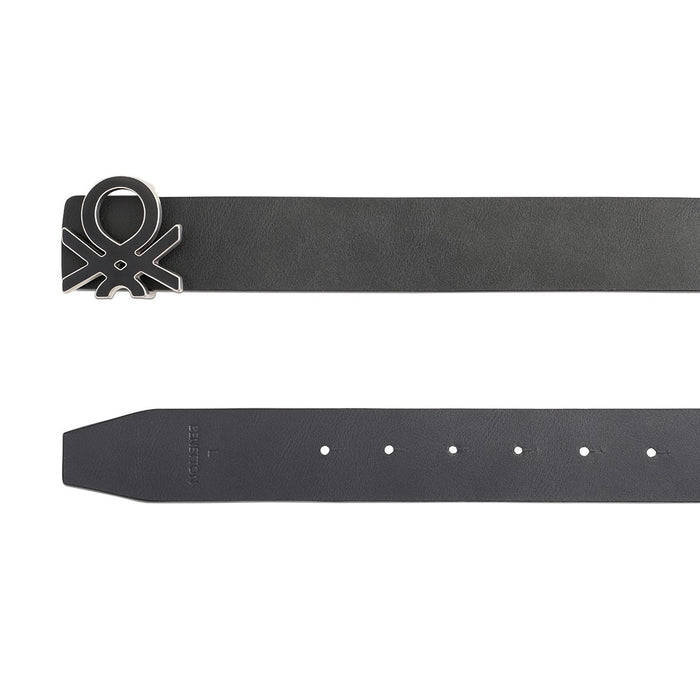 United Colors Of Benetton Karel Mens Reversible Belt Black Navy