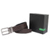 United Colors Of Benetton Albert Mens Reversible Belt Brown Black