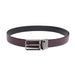 United Colors Of Benetton Albert Mens Reversible Belt Wine Black