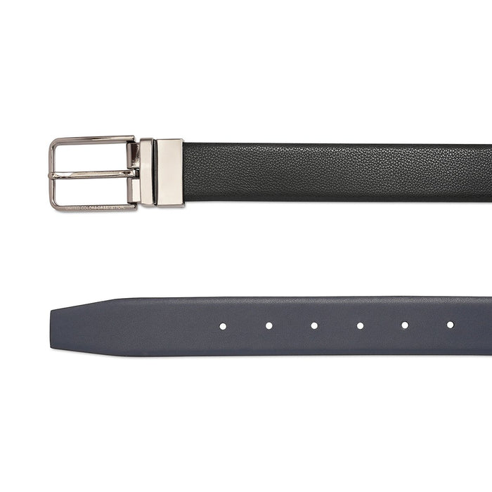 United Colors Of Benetton Albert Mens Reversible Belt Black Navy