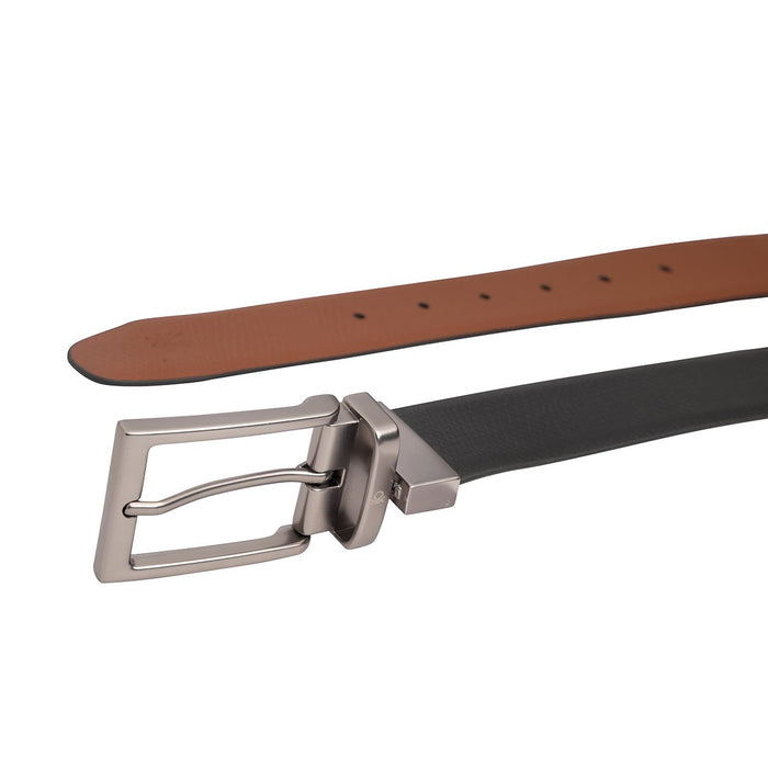 United Colors Of Benetton Michal Men S Reversible Belt Black Tan