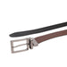 United Colors Of Benetton Michal Men S Reversible Belt Wine Black