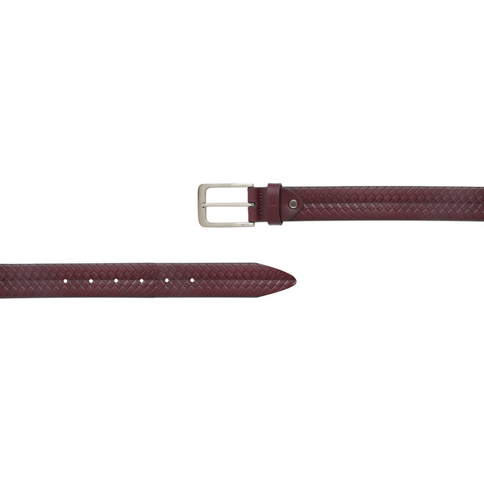 United Colors Of Benetton Cerny Men's Non Reversible Belt Wine