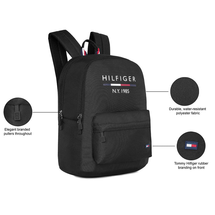 Tommy Hilfiger Shiprock Laptop Backpack Black