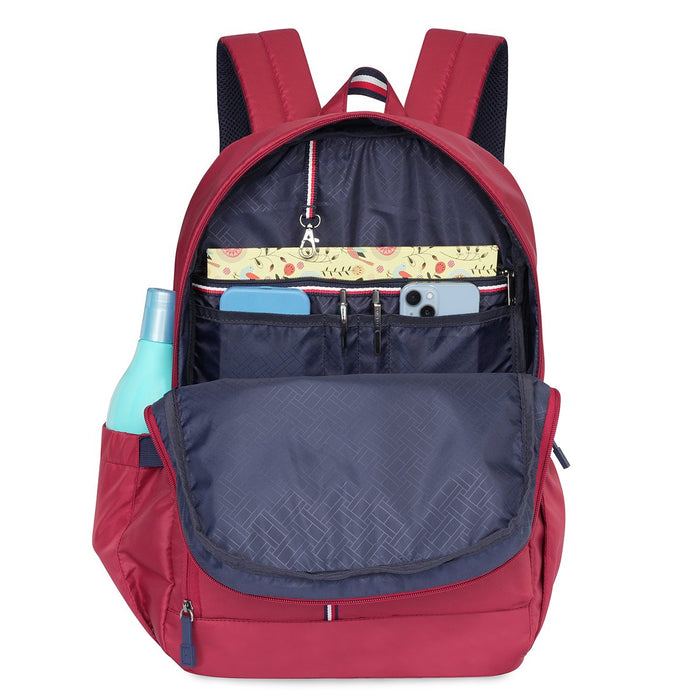 Tommy Hilfiger Batavia Laptop Backpack Burgundy