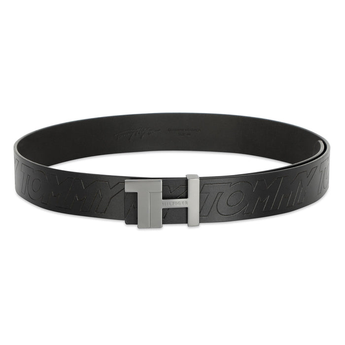 Tommy Hilfiger Judd Mens Leather Belt black