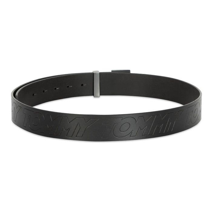 Tommy Hilfiger Judd Mens Leather Belt black