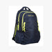 The Vertical Florite Unisex Polyester 14 Inch Laptop Backpack Navy