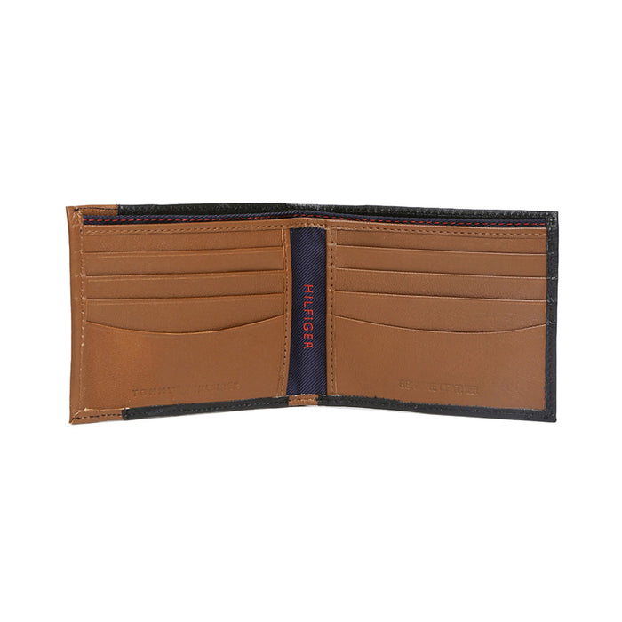 Tommy Hilfiger Mudcreek Mens Leather Slimfold Wallet black