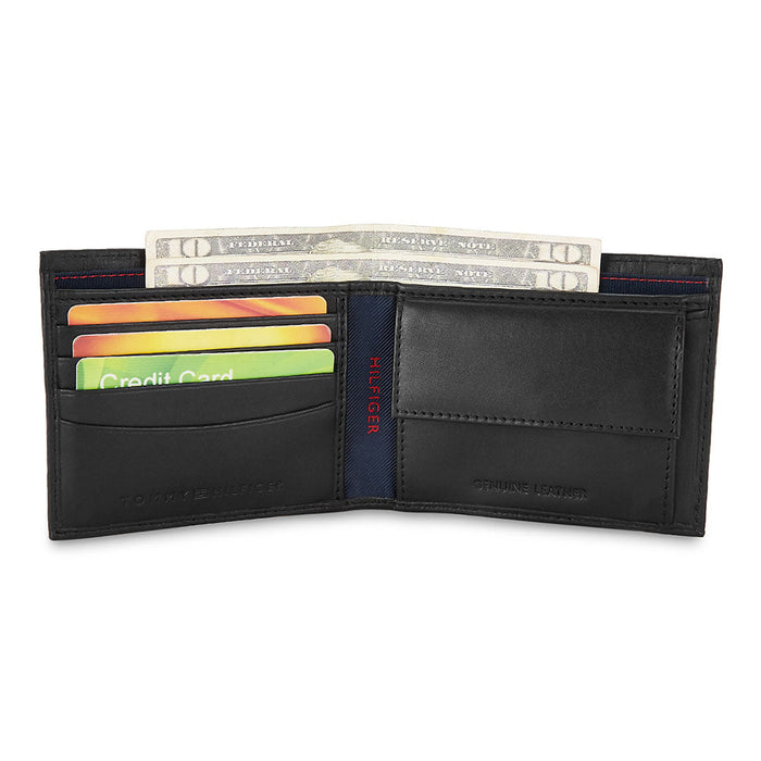 Tommy Hilfiger Castell Global Coin Wallet Black