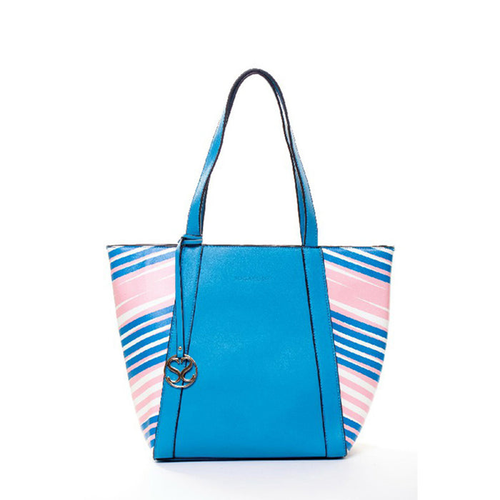 Sugarush Abbey Tote Handbag Lt.Blue 40X14.5X29Cm