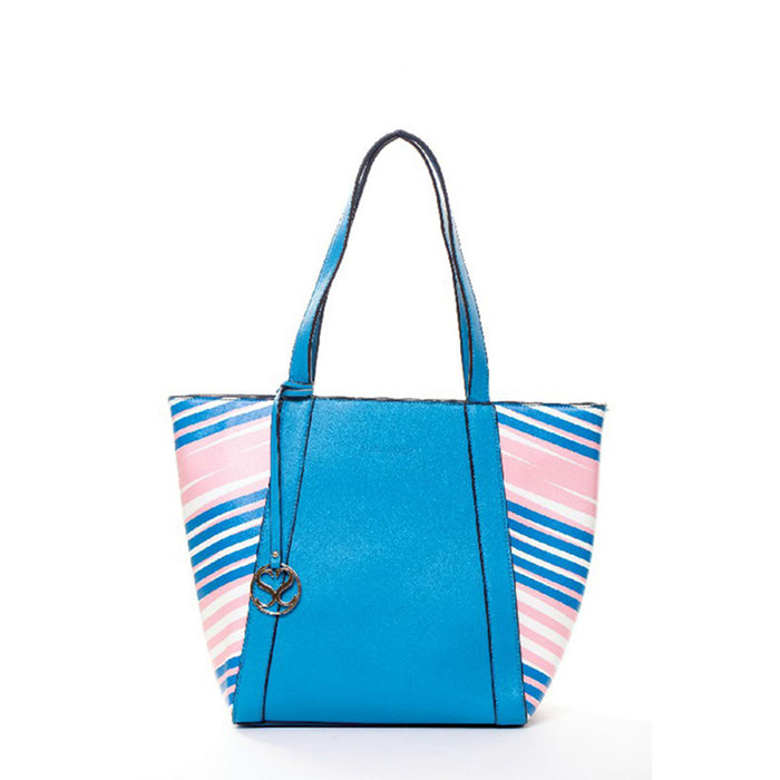 Sugarush Abbey Tote Handbag Lt.Blue 40X14.5X29Cm