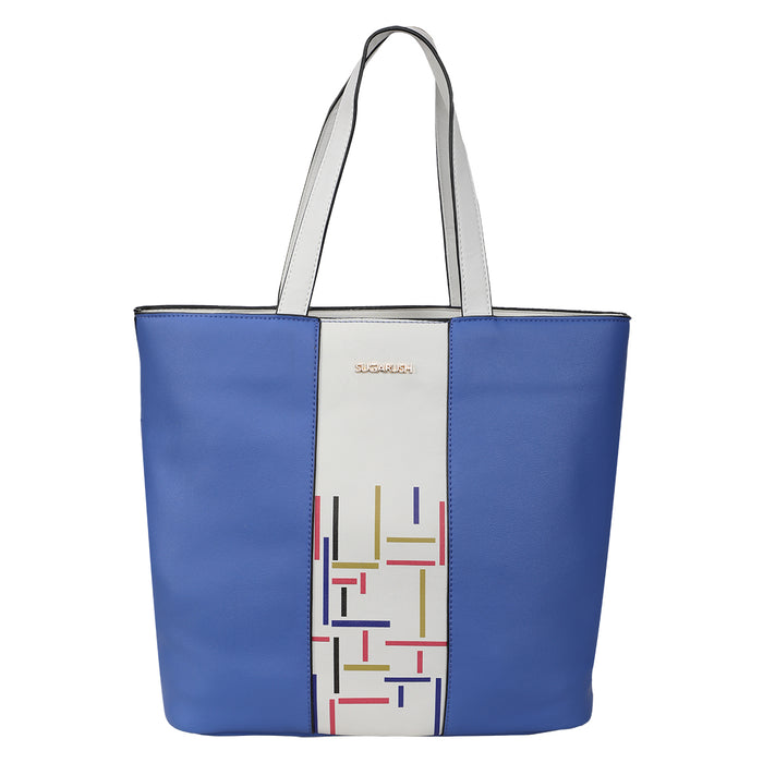 Sugarush Spinol Tote Handbag Cobalt Blue Large