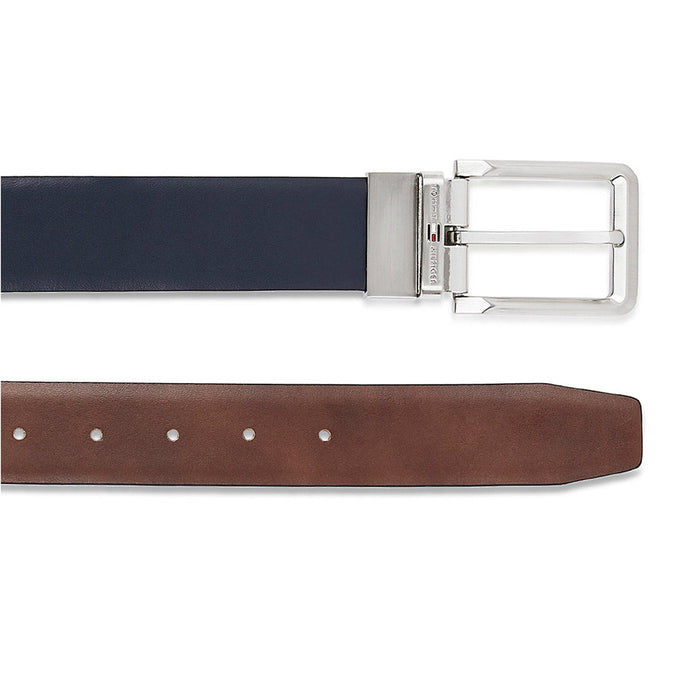 Tommy Hilfiger Gakona Men Reversible Belt Navy & Cognac