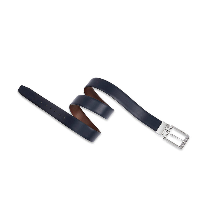 Tommy Hilfiger Gakona Men Reversible Belt Navy & Cognac