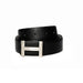 Tommy Hilfiger Cristobal Plus Mens Leather Reversible Belt Black