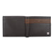 Tommy Hilfiger Emery Mens Leather Global Coin Wallet Brown