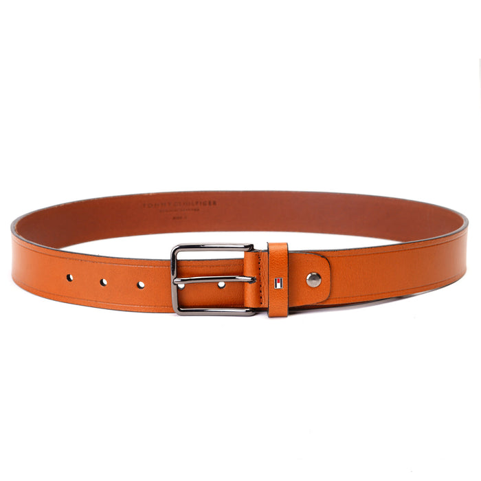 Tommy Hilfiger Gilberto Leather Belt Tan