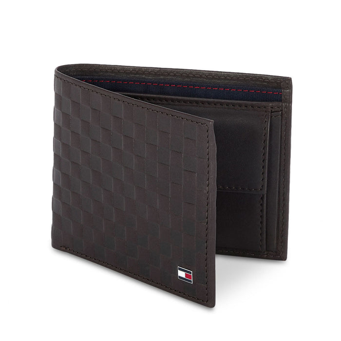 Tommy Hilfiger Castell Global Coin Wallet Brown