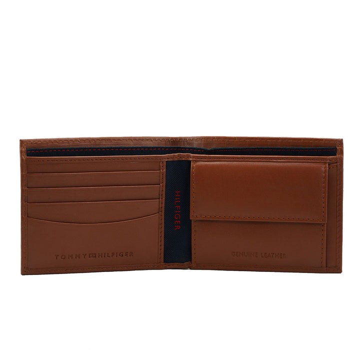 Tommy Hilfiger Castell Global Coin Wallet tan