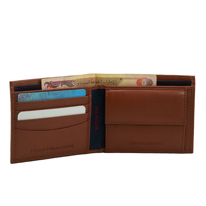 Tommy Hilfiger Castell Global Coin Wallet tan