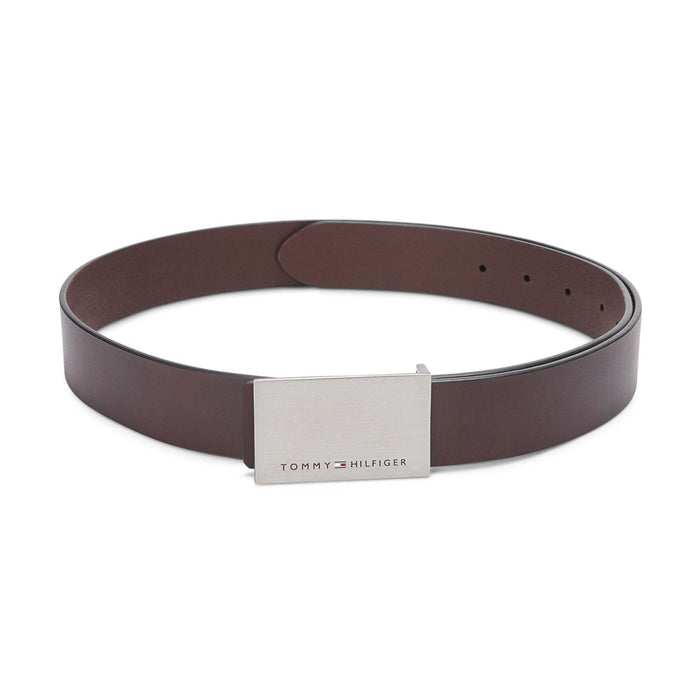 Tommy Hilfiger Willamette Men Non Reversible Belt Brown