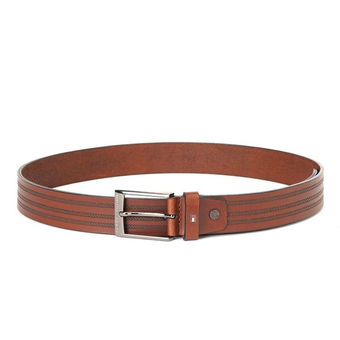 Tommy Hilfiger Caiman Non Reversible Belt Brown