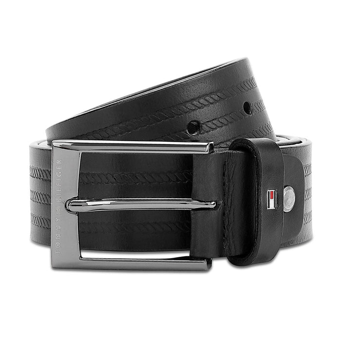 Tommy Hilfiger Caiman Non Reversible Belt Black